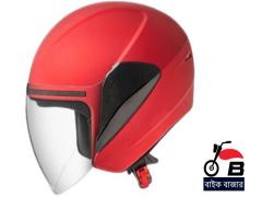 Gliders open face helmet for bikers