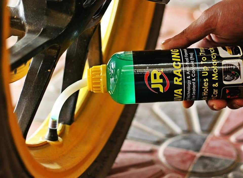 Problem of facilities of tyre gel