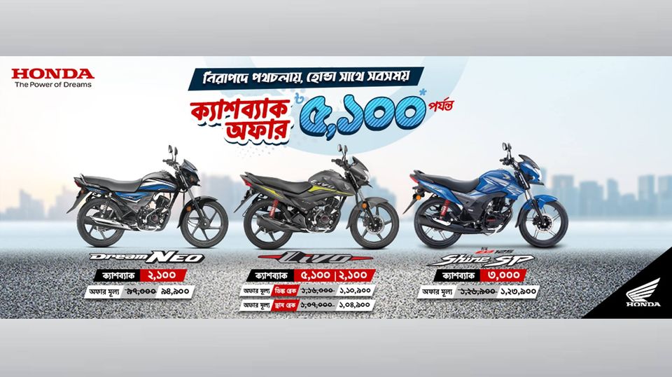 Honda Cashback Offer