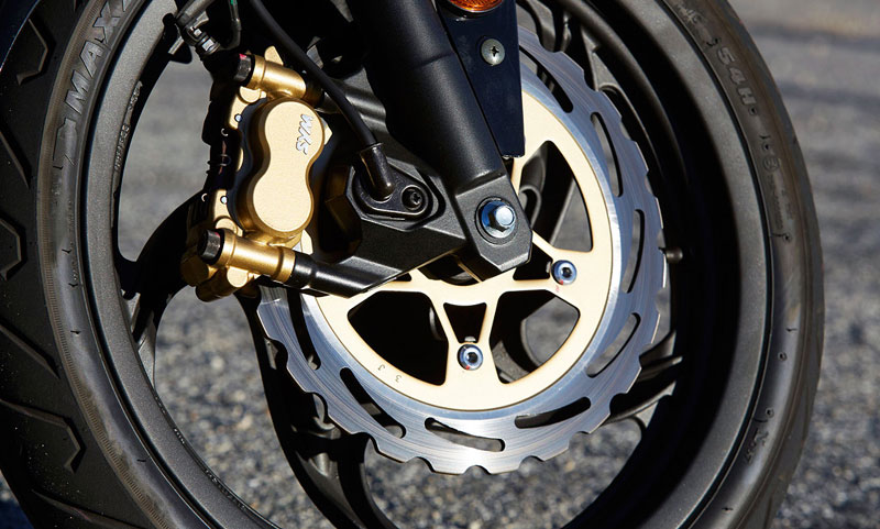 Maintenance of motorcycle disc type brakes