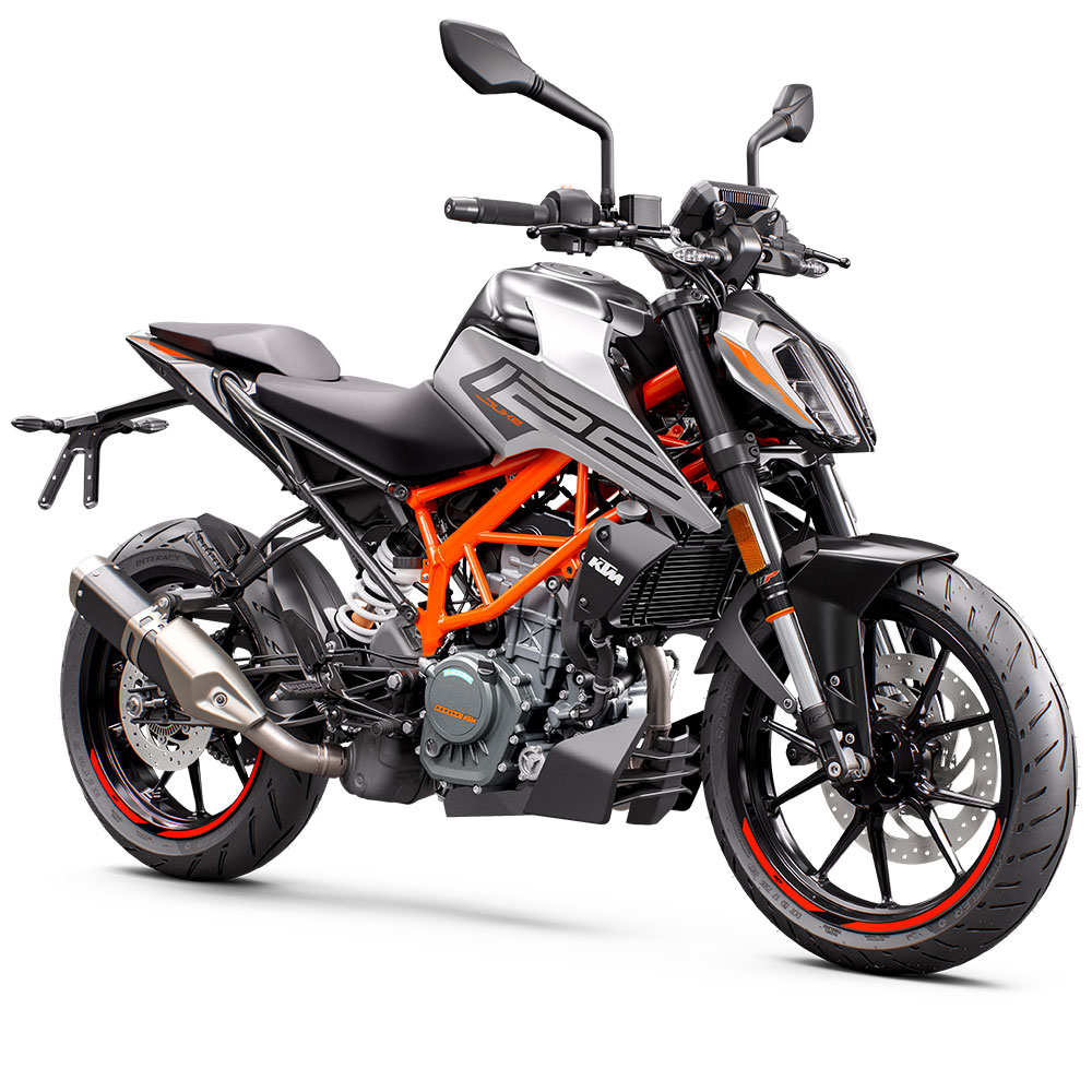 Runnner Brings KTM Motorcycle 