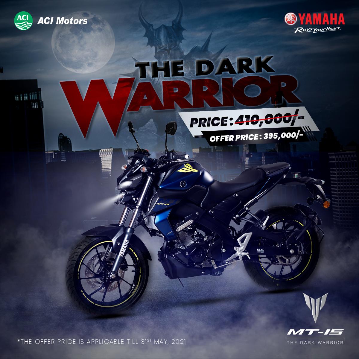 15,000 Taka Cashback on Yamaha MT-15