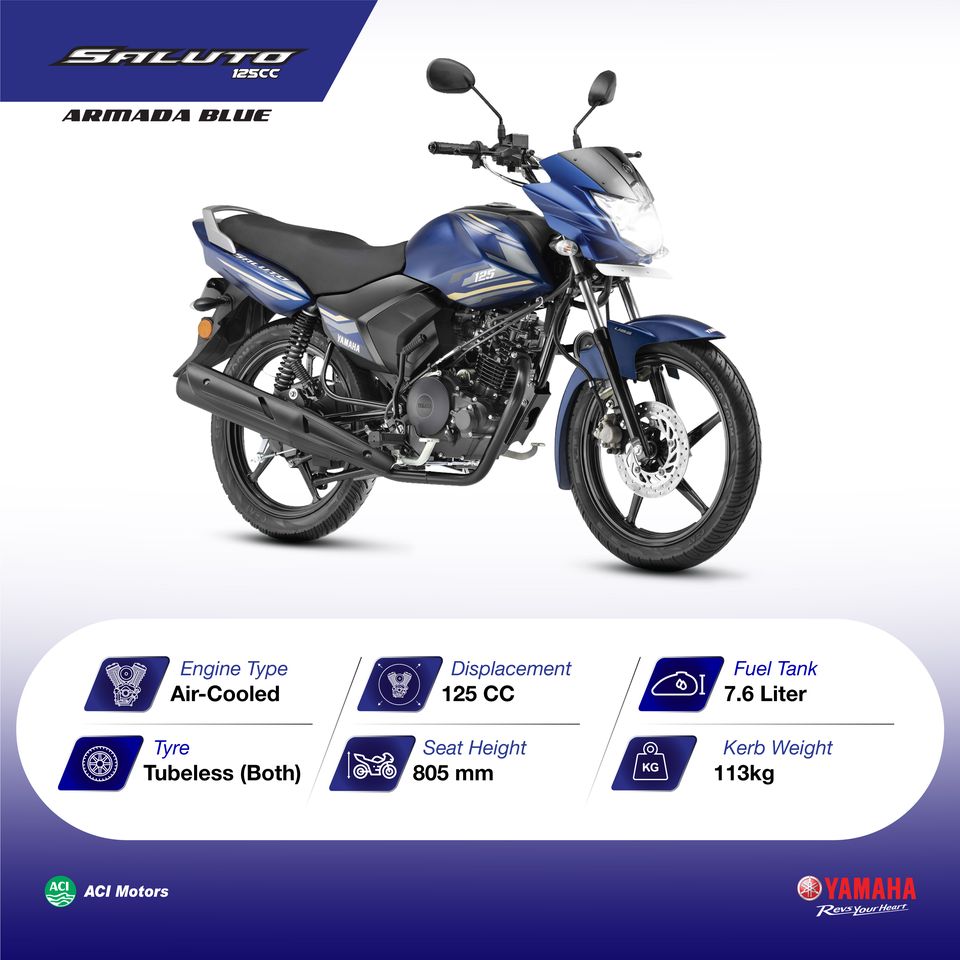 5,000 Taka Cashback on Saluto 125cc!!