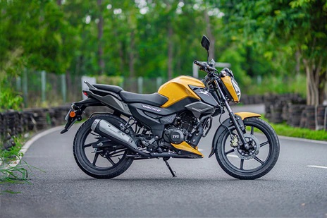 New TVS 125 cc bike 