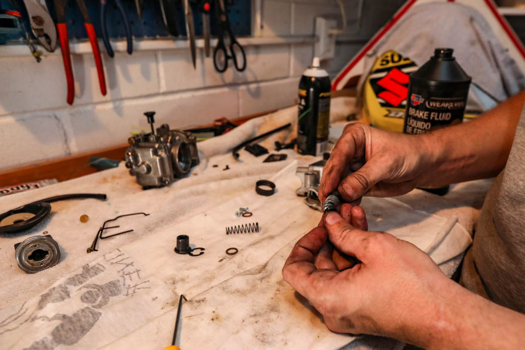 Worn Motorcycle Carburetor can cause these issues