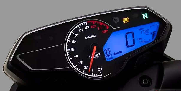 Pulsar N160 Dual Channel ABS Original Speedometer