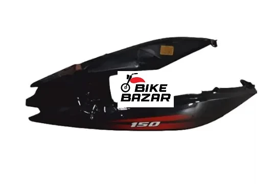 Bajaj Pulsar 150 Genuine Back Panel (UG7 Black Red)