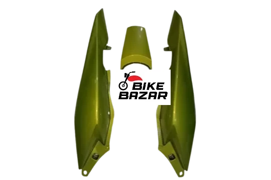 Honda CB Trigger Original Back Panel Assembly(Green)