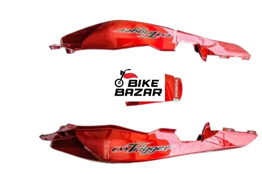 Honda CB Trigger Original Back Panel Assembly(Red)