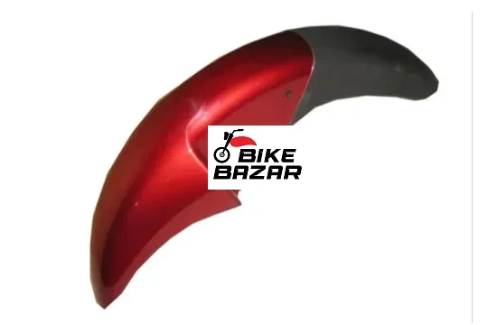 Bajaj CT 100 Original Front Mud Guard (Red Red)