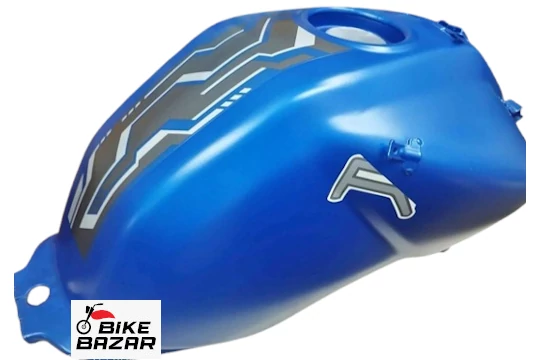 TVS Apache RTR 160 Original Fuel Tank Mat Blue
