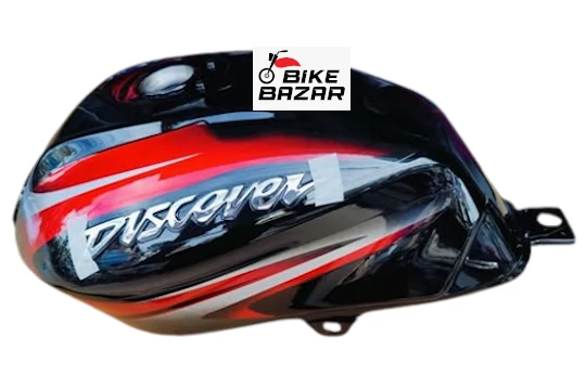 Bajaj Discover 125 Original Fuel Tank New Model Black Red