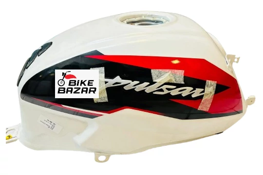 Bajaj Pulsar 150 Double Disc Original Fuel Tank(2023 Model Pearl White)