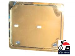 Number Plate Holder golden color
