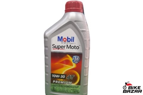 Mobile Super Moto 4T 10W30 Engine Oil(Genuine)
