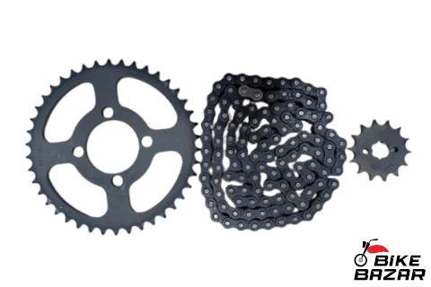 BAJAJ Platina 100 Original Chain Sprocket Set