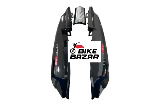TVS Apache RTR 160 4V SMARTXCONNECT Original Back Panel(Black)