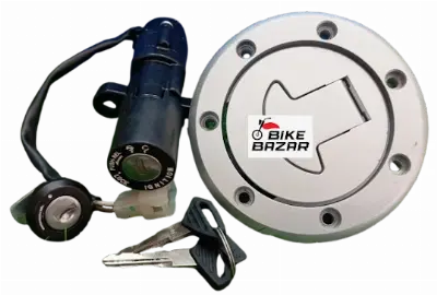 Bajaj Pulsar 150 Double Disc Original Lock Kit Set