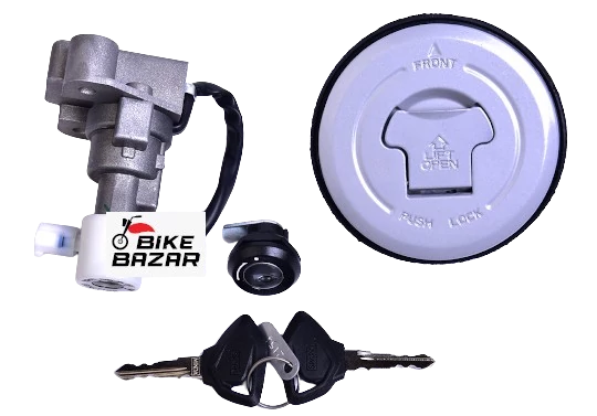 Get TVS Apache RTR 150 Original Lock Kit Set at best price in ...