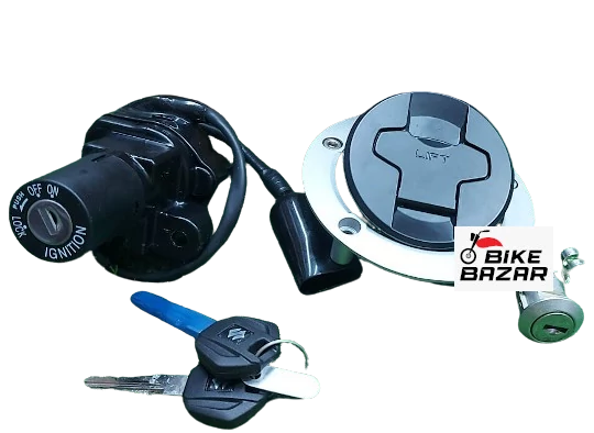 Suzuki Gixxer Double Disc Original Lock Kit Set