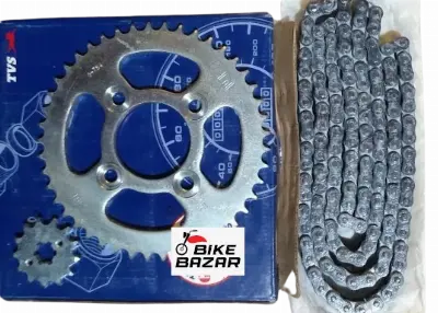 TVS Apache RTR 160 4V with ABS Original Chain Sprocket Set