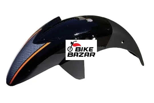 TVS Apache RTR 160 Original Front Mud Guard(Glossy Black)
