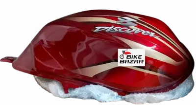 Bajaj Discover 100 Original Fuel Tank(Red Golden)