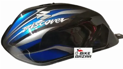 Bajaj Discover 100 Original Fuel Tank(Black Blue)