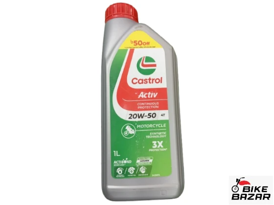 Castrol 20W50 Activ mineral engine oil 1 Liter